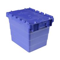 viso Klappdeckelbox (B x H x T) 400 x 320 x 300mm Blau 1St.