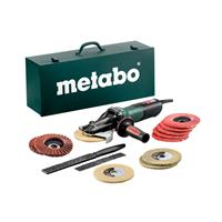 metabo WEVF10-125 590W Quick Inox Set Platkopslijper 125mm in Koffer - 613080500