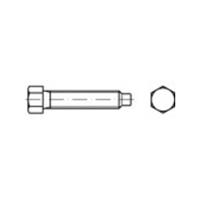 Zeskantbouten M8 30 mm Buitenzeskant (inbus) DIN 561 Staal 100 stuks toolcraft 108775