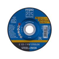PFERD 62012640 Psf Steelox Afbraamschijf gebogen Diameter 125 mm Boordiameter 22.23 mm 10 stuk(s)