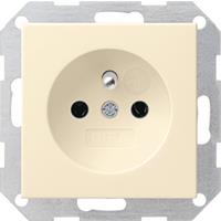 Gira 048501 - Socket outlet (receptacle) cream white 048501