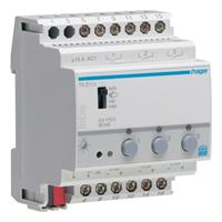 Hager TX211A - EIB, KNX switching actuator, dimming actuator for electronic ballasts, 3-fold, 1-10V, TX211A