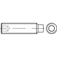 toolcraft Gewindestift M12 35mm Stahl galvanisch verzinkt 100St.