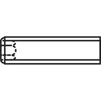 toolcraft 222521 Stifttap M3 10 mm Staal 20 stuk(s)