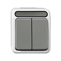 Schneider Electric MEG3115-8029 - Series switch surface mounted grey MEG3115-8029, special offer