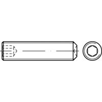 toolcraft TO-5415867 Draadpen M12 16 mm Staal Galvanisch verzinkt 100 stuks