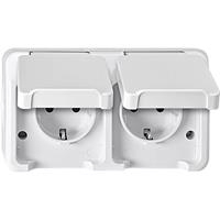 Schneider Electric MEG2320-8019 - Socket outlet protective contact white MEG2320-8019, special offer
