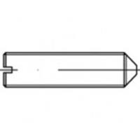 toolcraft TO-5454378 Draadpen M6 10 mm Messing 100 stuks