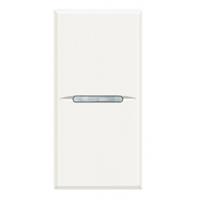 Bticino HD4004 - Cross switch axial white, HD4004 - Promotional item