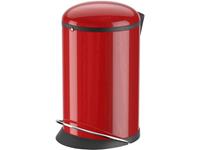 Afvalbak 12 l Hailo Harmony M (Ã x h) 163 mm x 465 mm Rood Voetpedaal 1 stuks