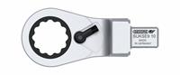 Einsteckringratschenschlüssel 13mm 9x12mm m.Stiftsicherung Vanadium-Stahl 31CrV4 - GEDORE