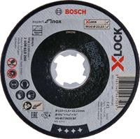 Bosch 2608619260 X-Lock Slijpschijf Expert for Inox - Recht - 115mm