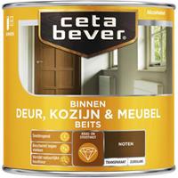 CetaBever binnenbeits deur, kozijn en meubel transparant noten zijdeglans 250 ml