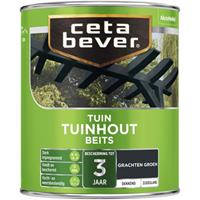 CetaBever tuinhoutbeits dekkend grachten groen zijdeglans 750 ml