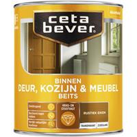 CetaBever binnenbeits deur, kozijn en meubel transparant rustiek eiken 750 ml