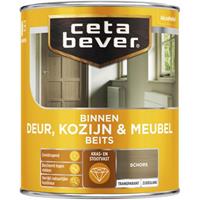CetaBever binnenbeits deur, kozijn en meubel transparant schors zijdeglans 750 ml