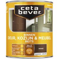 CetaBever binnenbeits deur, kozijn en meubel transparant wenge zijdeglans 750 ml