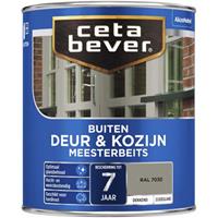CetaBever meesterbeits deur & kozijn dekkend RAL 7030 steengrijs zijdeglans 750 ml