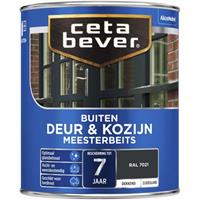 CetaBever meesterbeits deur & kozijn dekkend RAL 7021 zwartgrijs zijdeglans 750 ml