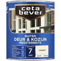 CetaBever meesterbeits deur & kozijn dekkend ivoorwit zijdeglans 750 ml