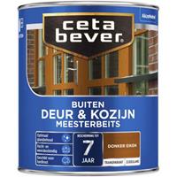 CetaBever meesterbeits deur & kozijn transparant donker eiken zijdeglans 750 ml