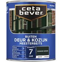 CetaBever meesterbeits deur & kozijn dekkend donkergroen zijdeglans 750 ml