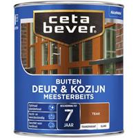 CetaBever meesterbeits deur & kozijn transparant teak glans 750 ml