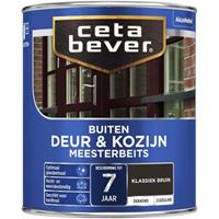 CetaBever meesterbeits deur & kozijn dekkend klassiek bruin zijdeglans 750 ml