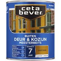 CetaBever meesterbeits deur & kozijn transparant licht eiken zijdeglans 750 ml