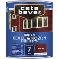 CetaBever snel beits gevel & kozijn transparant mahonie zijdemat 750 ml