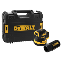 DeWalt DCW 210 NT Akku Exzenterschleifer 18V 125mm Brushless Solo + TSTAK - ohne Akku, ohne Ladegerät