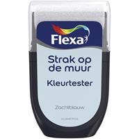 Flexa Strak op de muur Kleurtester Zachtblauw mat 30ml