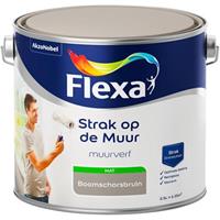 Flexa Strak op de muur schorsbruin mat 2,5 liter