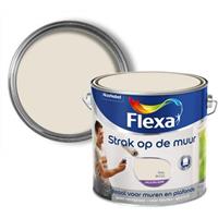 Flexa Strak op de Muur muurverf crème 2,5 l