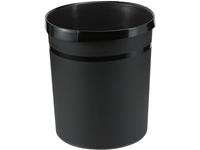 HAN Papierkorb GRIP KARMA, 18 Liter, rund, schwarz