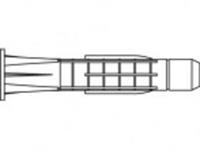 TOOLCRAFT TOX-Dübel-Techn. Plug 51 mm TO-5455122 100 stuk(s)