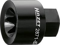HAZET Bremssattel TORX Einsatz 2871-E24 - Außen-Sechskant 22 mm - Außen TORX Profil - E 24 mm
