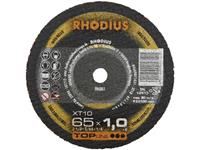 Rhodius XT10 MINI 205067 Doorslijpschijf recht 100 mm 10 mm 1 stuks