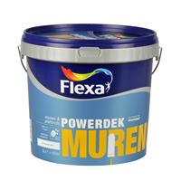 Flexa Powerdek muurverf mat stralend wit 5 l