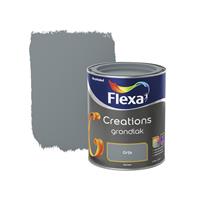 Flexa Creations grondlak grijs 750 ml