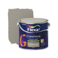 Flexa Creations muurverf authentic grey extra mat 2,5 liter