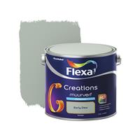 Flexa Creations muurverf early dew zijdemat 2,5 liter