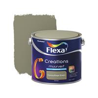 Flexa Creations muurverf camouflace green zijdemat 2,5 liter