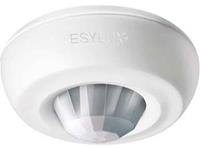 ESYLUX Basic Präsenzmelder, 180-360°, Aufputz, weiß, matt, IP40, fernbedienbar, 2300W