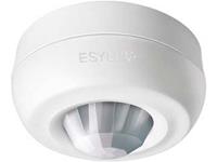 ESYLUX Basic Präsenzmelder, 180-360°, Aufputz, weiß, matt, IP40, 2300W, Konstantlichtregelung