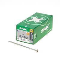 SPAX Holzbauschraube Senkkopf 8.0x180 TG Torx 40 Wirox-Silber mit Bewertung