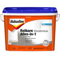 Alabastine rolbare voorstrijk alles in 1 wit 5 l