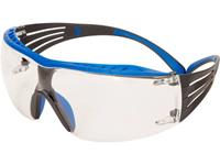 3M SF401XSGAF-BLU Veiligheidsbril Incl. anticondens-bescherming Blauw, Grijs