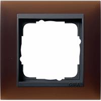 GIRA 021113 - Frame 1-gang brown 021113