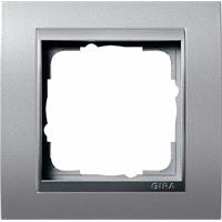 GIRA 021136 - Frame 1-gang aluminium 021136
